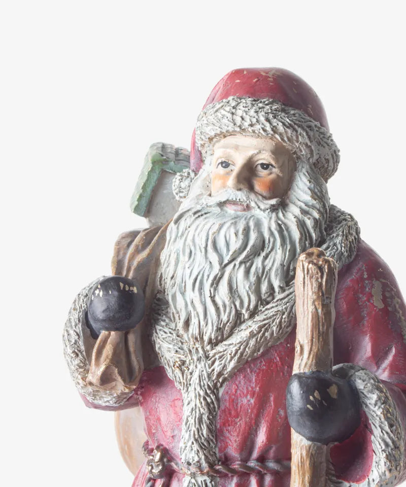 Santa Tales with sack and staff