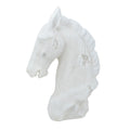 Horse head sculpture