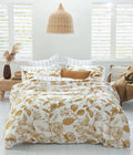 Botanical Duvet Set - Ochre