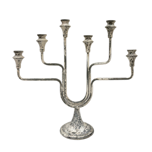 Lily candleabra 46x13x41