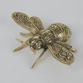 Brass bee Large 9.5cm x 13cm
