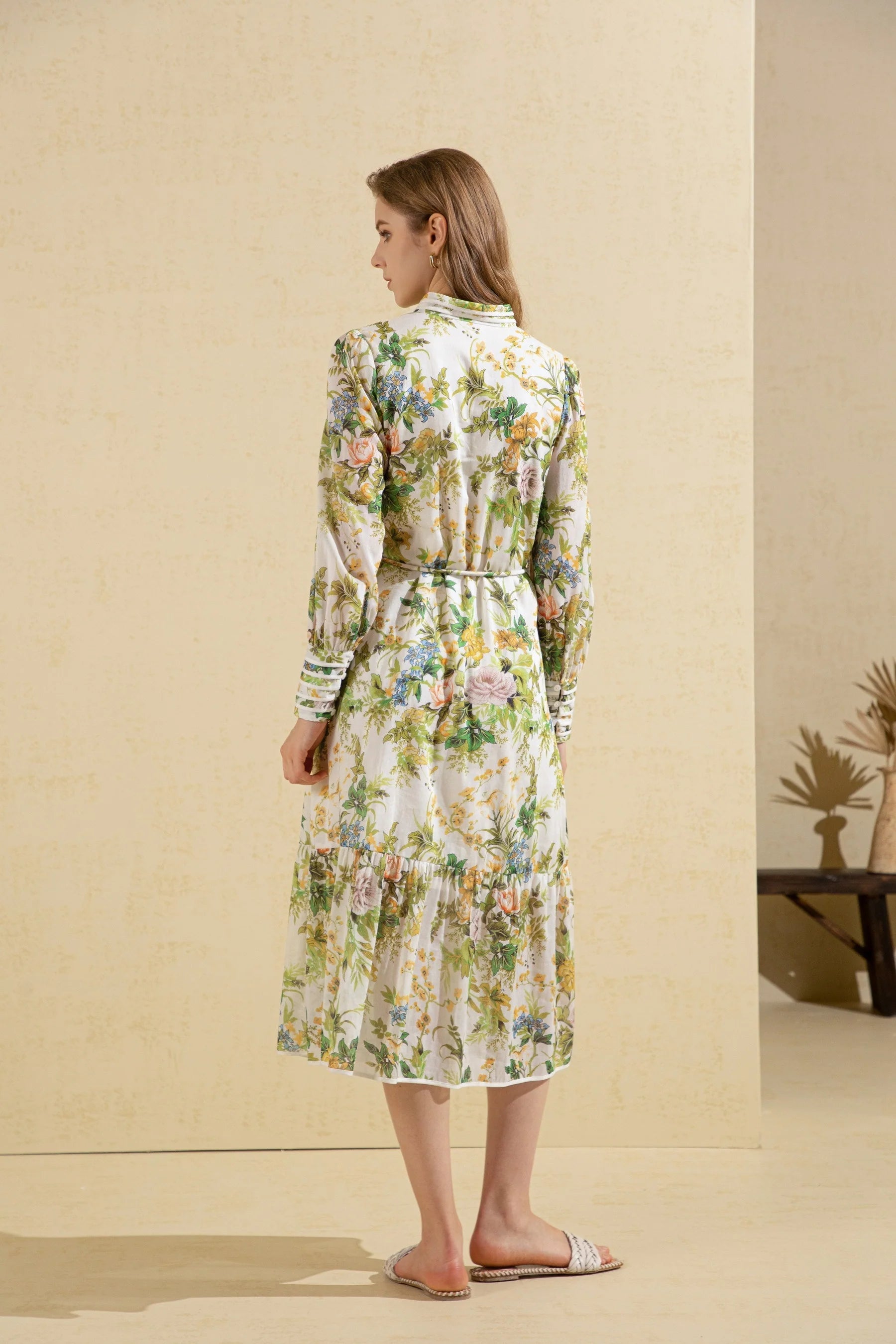 GDS Clothing  Rosita Printed Long Dress