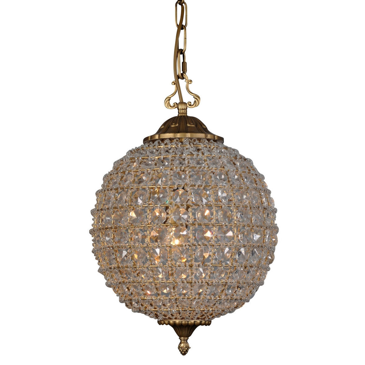 Orb Antique Chandelier