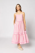 Olivia Dress - Candy Stripe