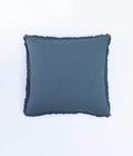 Laundered Linen Tassel Euro Ocean