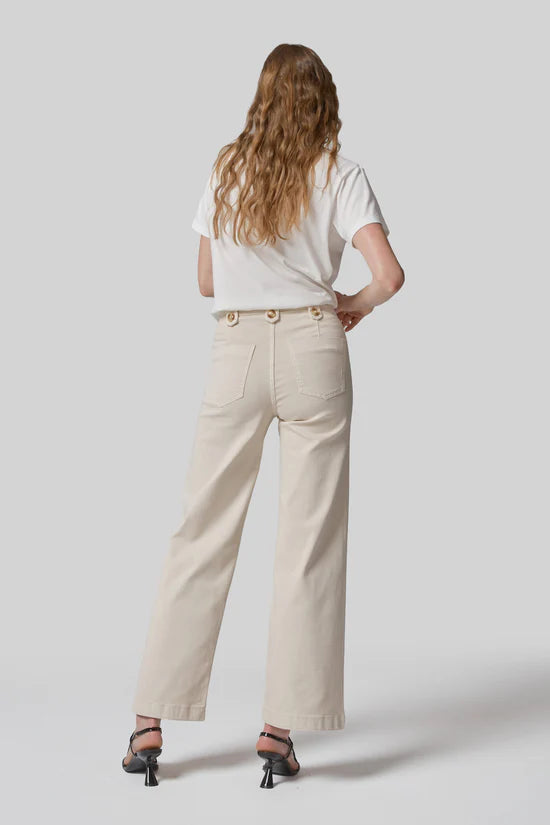 Carrie Cream Jeans - 10