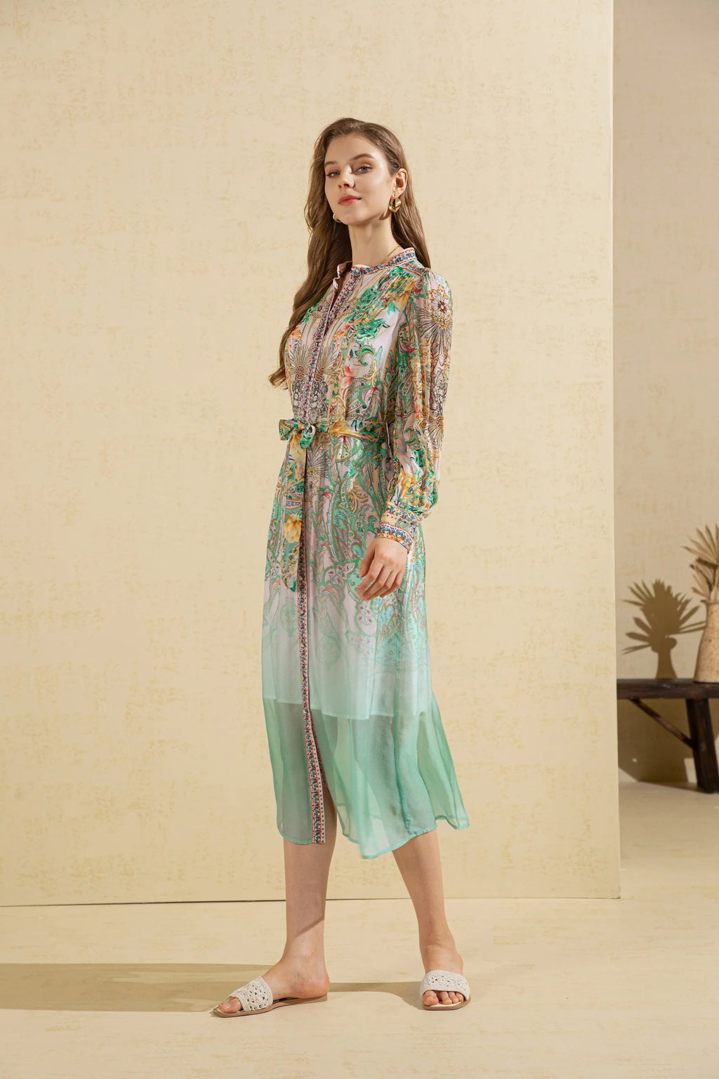 Cara Printed Dress 10