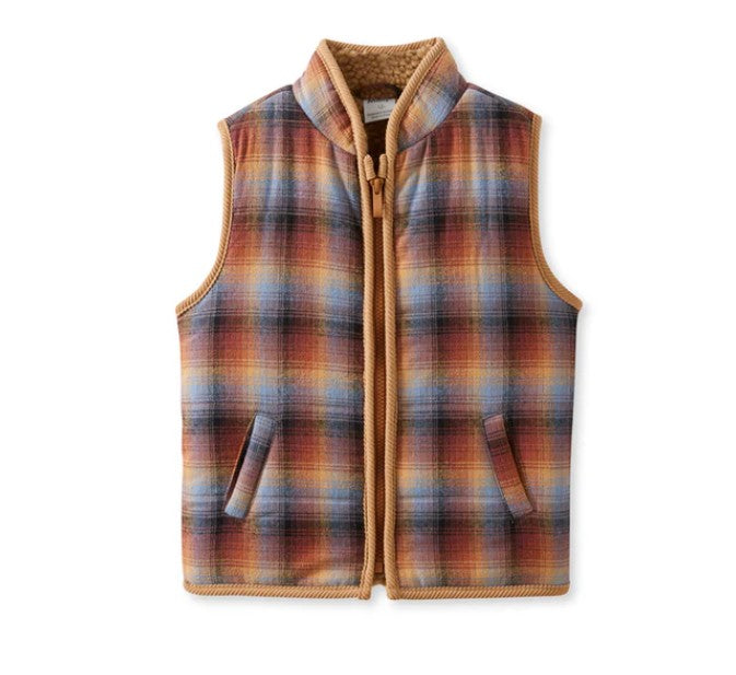 Milky Fitzroy Check Vest