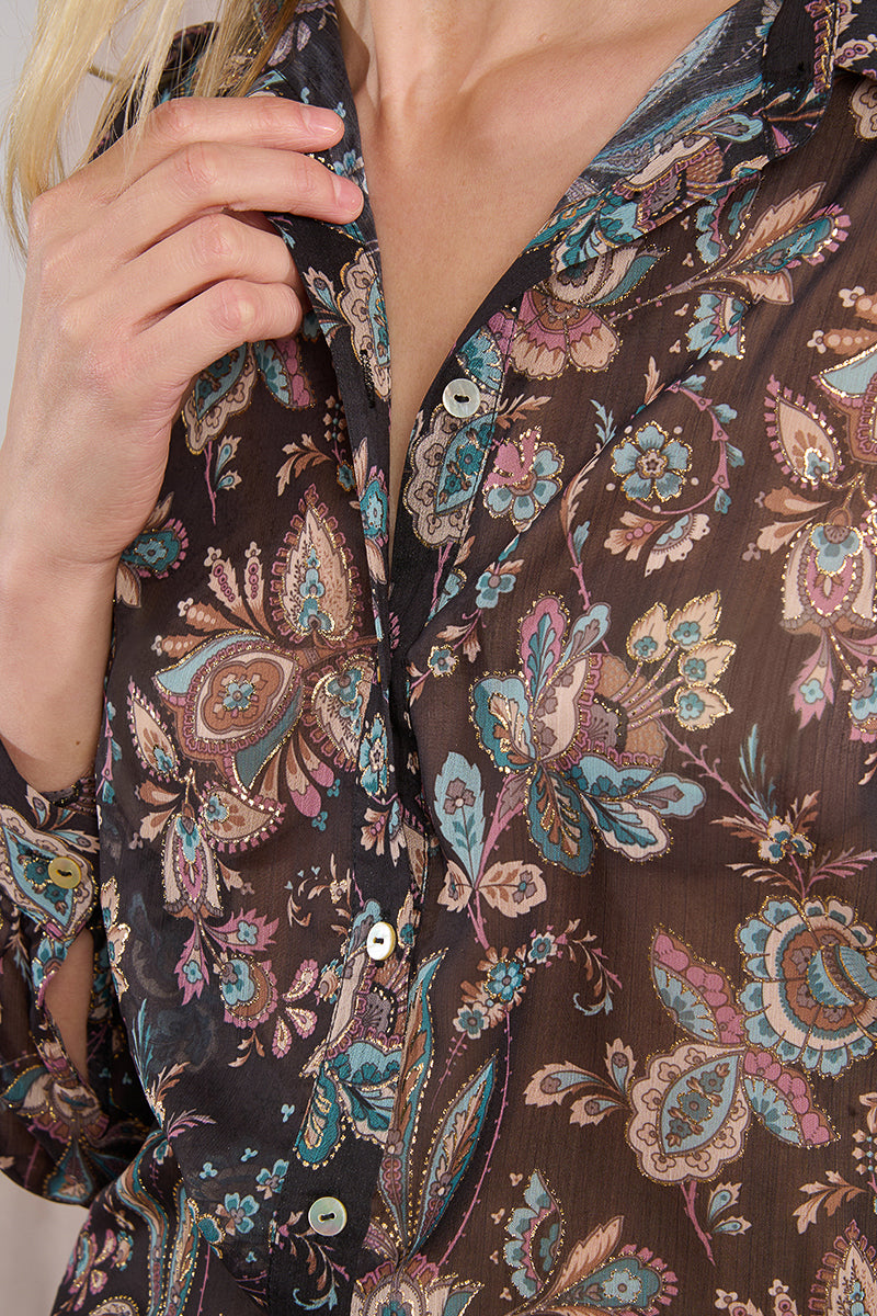Molly Bracken Woven Shirt Black Amalia