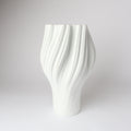 3D Vase 19 - Arctic White