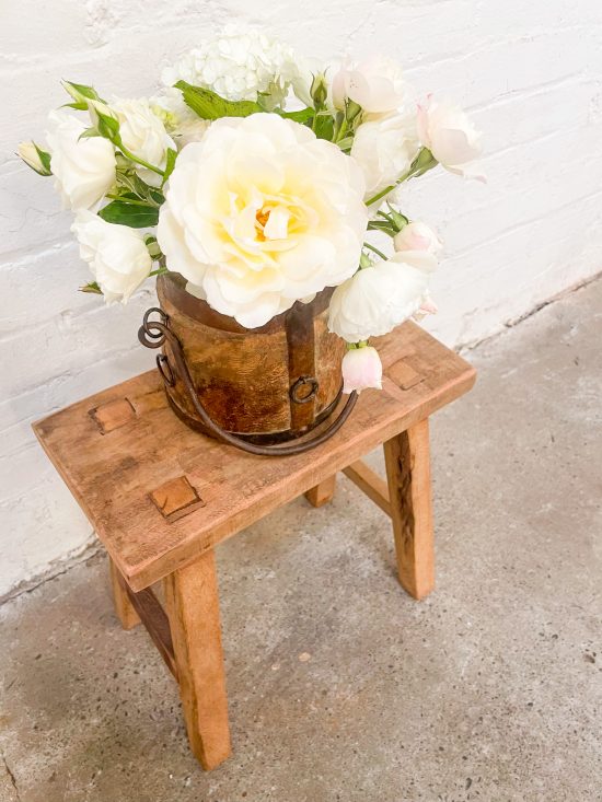 Wooden Stool - Long