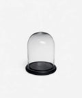 Small dome black base 22cmDx28cmH