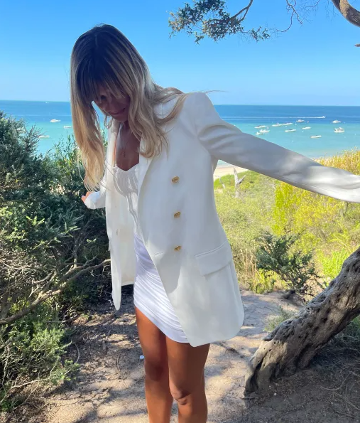 Cream Blazer - Large