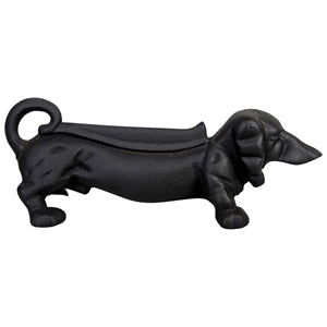 Dachshund  Boot Scraper - Black