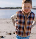 Milky Fitzroy Check Vest