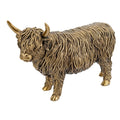 Highland cattle statue