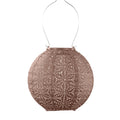 Lantern  round 20cm Mocha Sashiko