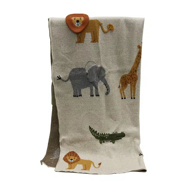 Cotton Jungle Throw