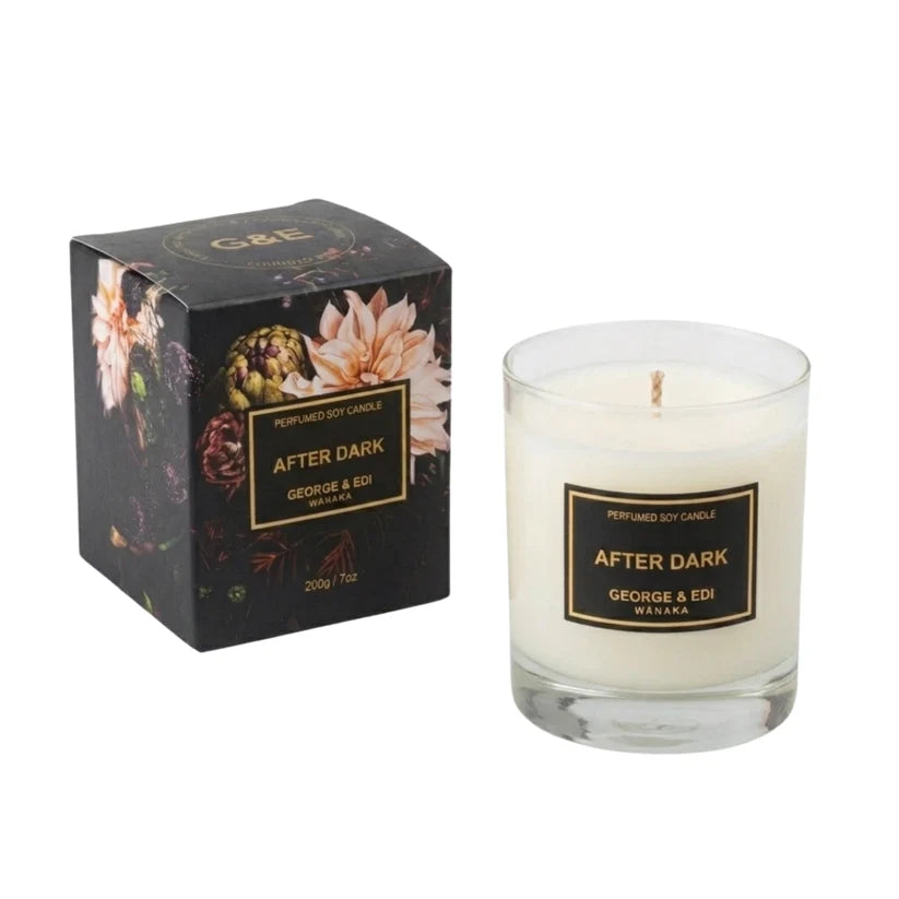 Candle  standard after dark