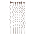 Cast Iron Plant Support - Spiral - Assorted - 125cm