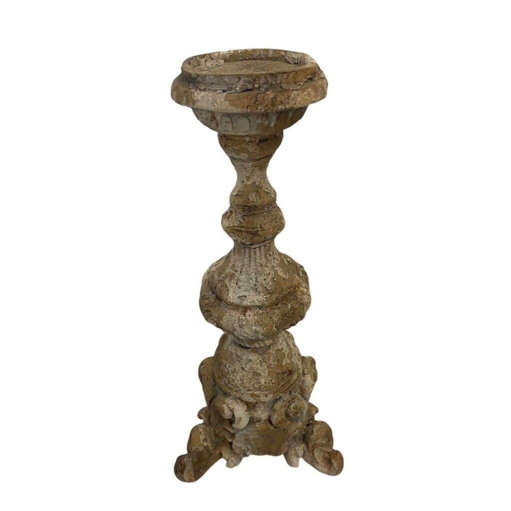 Candle holder indoor outdoor  antique marble magnesium  : 180x195x430