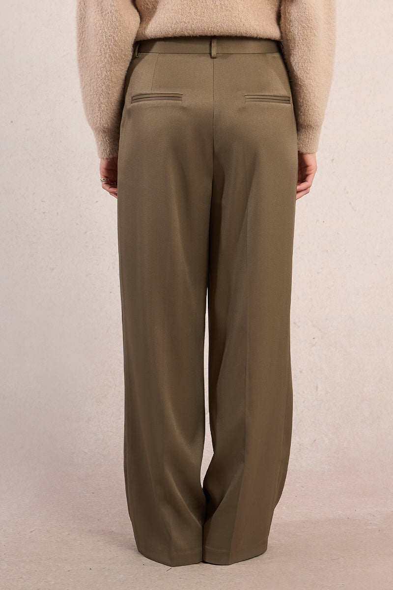 Molly Bracken Woven Pants Khaki