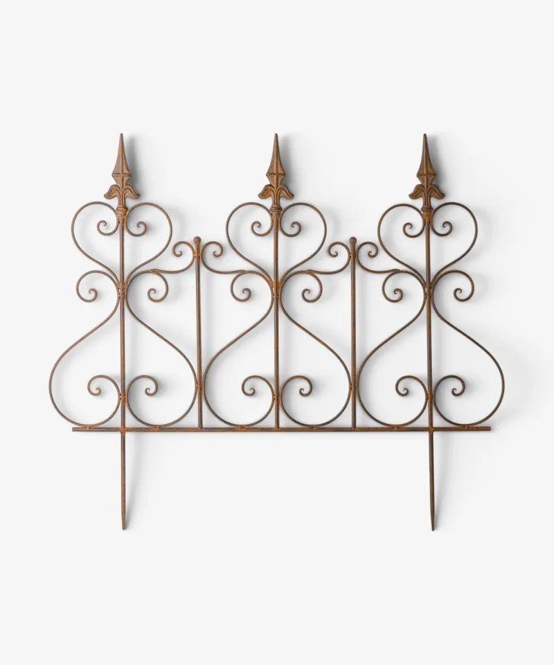 Ornamental Iron Garden Boarder