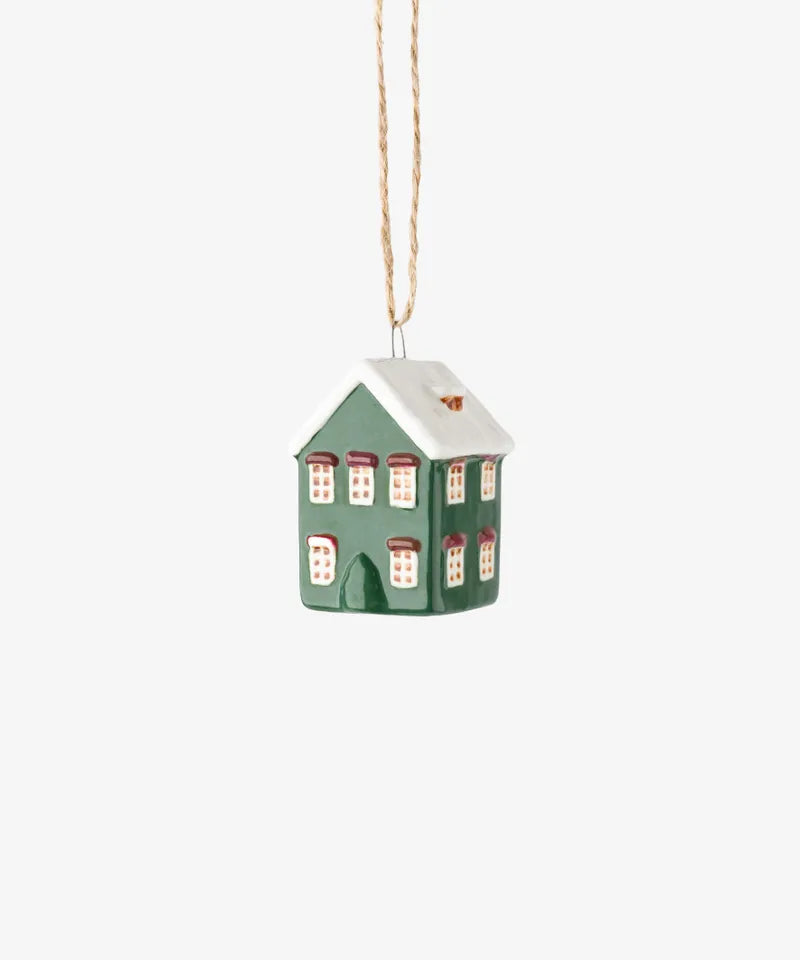 Hanging Mini House Green