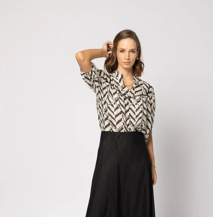 Dalila Top Black Zebra -10