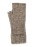 Lothlorian Possum Merino Fingerless Mitten. - Natural