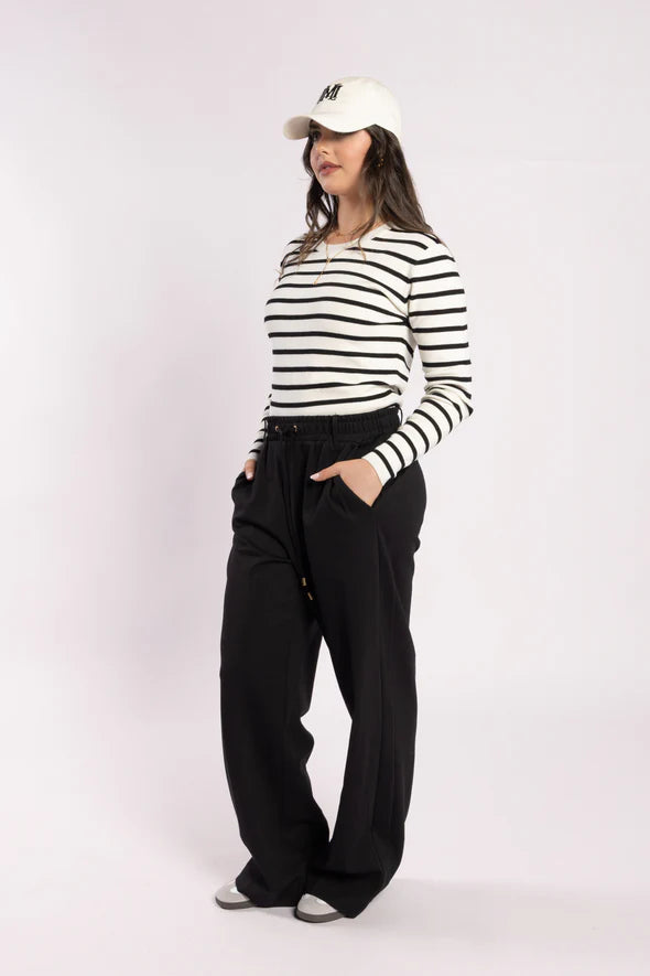 Lake pant - Black Ponti