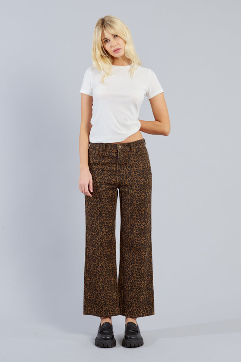 Lili Sidonio woven Pants - Brown 27