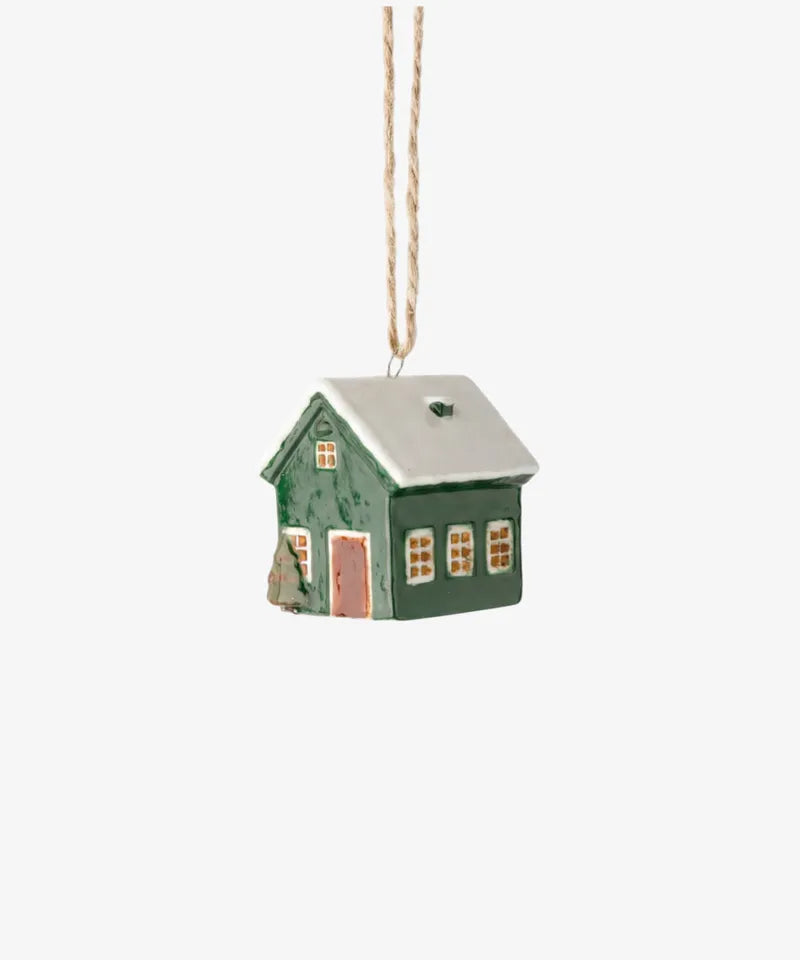 Hanging Mini Bungalow green
