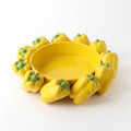 Ceramic bell pepper bowl yellow