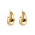 Soft gold earring