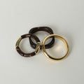 Beatrice Bangle Set - Brown