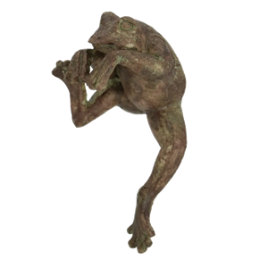 Pot hanger frog