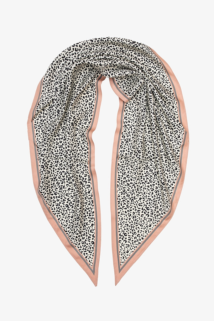 Triangle scarf safari rose