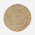 Woven jute placemat natural