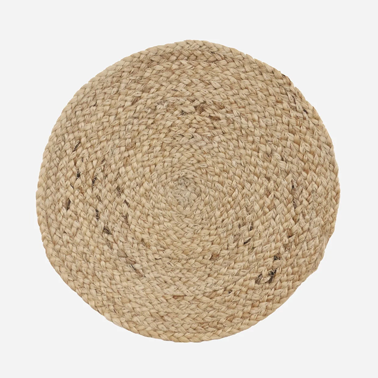 Woven jute placemat natural