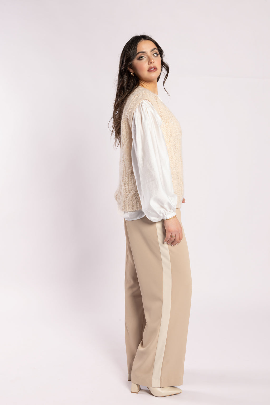 Drama Fliss Vest - Blush