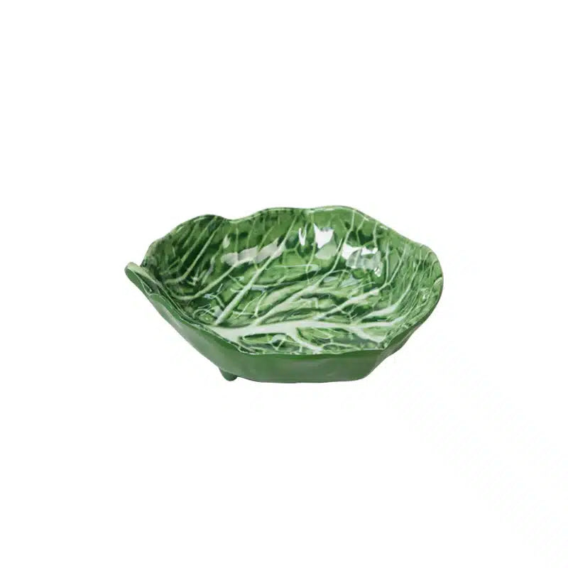 Melamine Cabbage Small Dish - Green