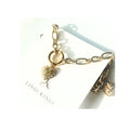 Embellished heart necklace gold