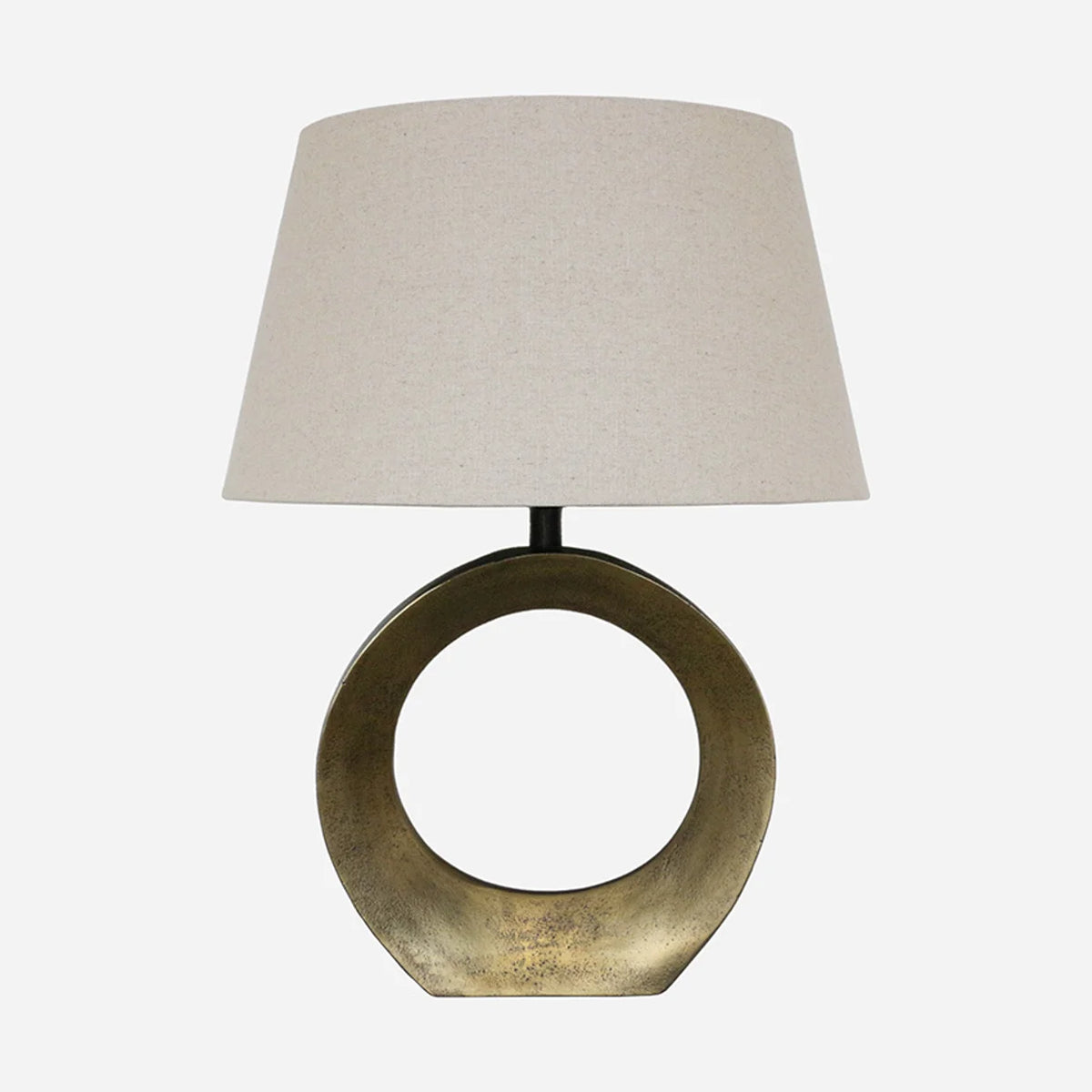 Brass and bronze halo base