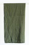 Sage check Tea Towel
