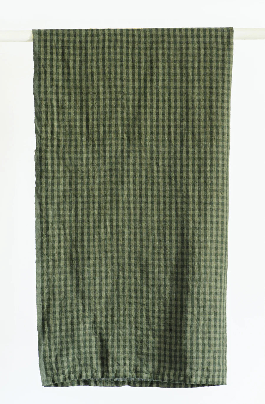 Sage check Tea Towel