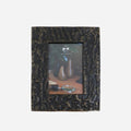 Woven photo frame 4x6 bronze