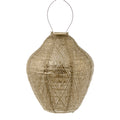 Lantern Jar 30cm Gold Ikat