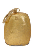 Antique Gold Cow Bell Large