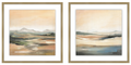 Umberscape 80x80 framed print